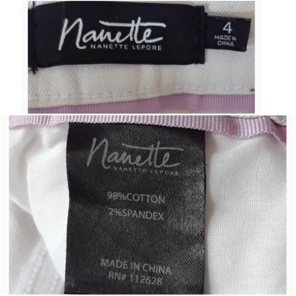 TAKE 1/2 OFF Nanette Lepore Floral Straight Jeans - Picture 12 of 14